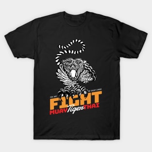 Tiger Tattoo Muay Thai The Art of Eight Limbs T-Shirt